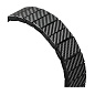 Браслет Pitaka Carbon Fiber для Samsung Watch 20mm / 22mm карбон чёрно-серый (полоска) (GWB1001) - 3