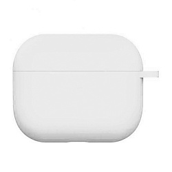 Кобура Silicon Protection Case для Apple AirPods 3 силикон, белый