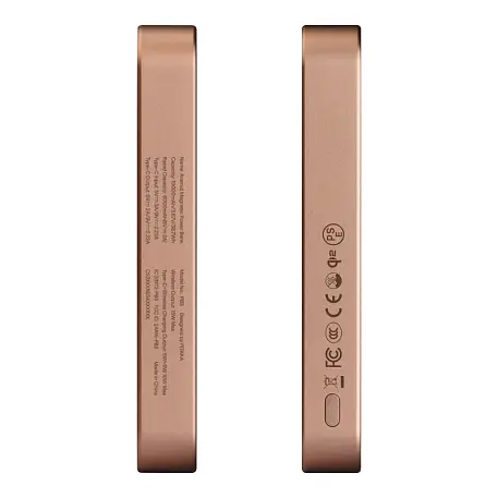 Внешний аккумулятор с беспроводной зарядкой Pitaka Magnetic Power Bank Qi2 10000 мАч 20 Вт "закат" (PBQ2502) - 4