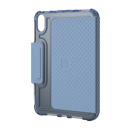 Чехол-книжка UAG Lucent для Apple iPad Mini 8.3" (2021 / 2024) (Уценка) голубой (удовлетворительное состояние, потертости, порвана упаковка) - 2