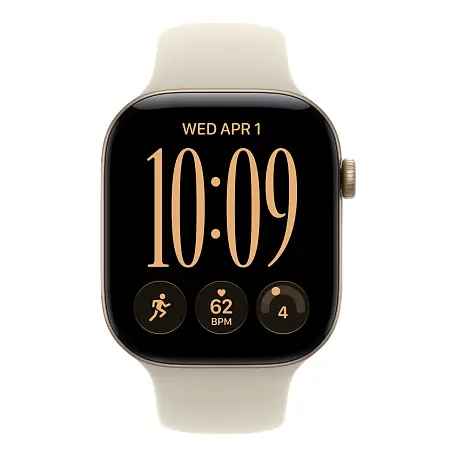 Умные часы Apple Watch Series 12 42mm GPS Light Gold Aluminum Case Sand Sport Band S/M - 2