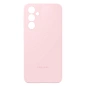 Клип-кейс (накладка) Silicone cover закрытый для Samsung Galaxy S24 FE силикон, пудровый