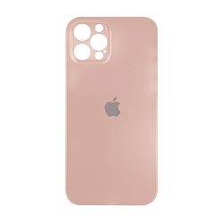 Клип-кейс (накладка) для Apple iPhone 12 Pro Max силикон, пудровый