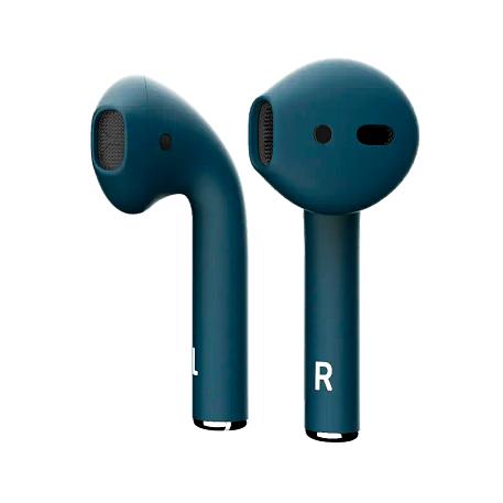 Беспроводные наушники Apple AirPods 2 с зарядным футляром тихоокеанский синий матовый - 2