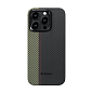 Клип-кейс (накладка) Pitaka Fusion Weaving MagEZ Case 4 для Apple iPhone 15 Pro Max