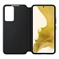 Чехол-книжка Samsung Smart Clear View Cover для Samsung Galaxy S22 полиуретан, поликарбонат, чёрный - 2