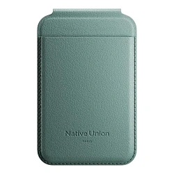 Кардхолдер с функцией подставки Native Union Active Wallet Stand зелёный