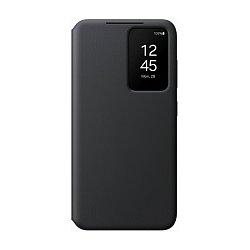Чехол-книжка Samsung Smart View Wallet Case для Samsung Galaxy S24 Plus полиуретан, поликарбонат, чёрный