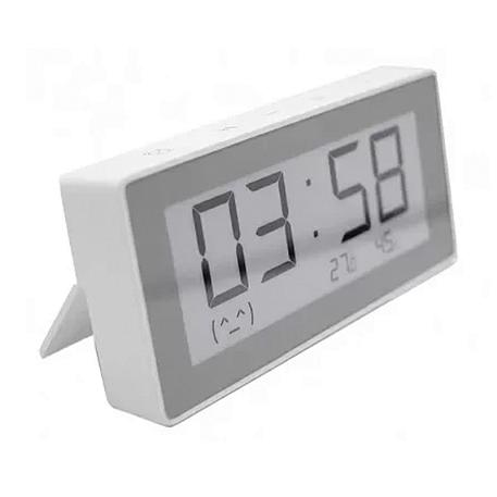 Датчик температуры и влажности Xiaomi Miaomiaoce Smart Clock Temperature And Humidity Meter (Уценка) белый (хорошее состояние, мелкие царапины на дисплее) - 4