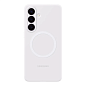 Клип-кейс (накладка) Samsung Silicone Magnet Case для Samsung Galaxy S26 Plus силикон, белый