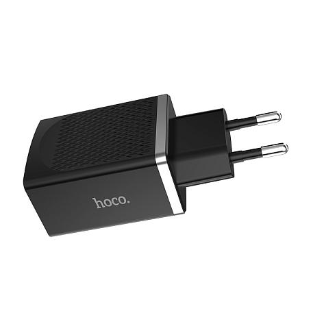 Сетевое зарядное устройство Hoco C43A 12 Вт, чёрный - 2