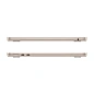 Ноутбук Apple Macbook Air 13" (2022) M2 16 ГБ, 256 ГБ SSD (MC7W4), "сияющая звезда" - 5