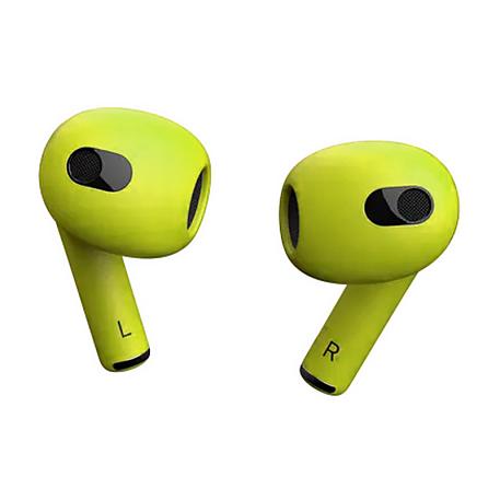 Беспроводные наушники Apple AirPods 3 ярко-жёлтый матовый - 2