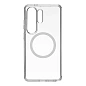 Клип-кейс (накладка) uBear Real Mag Case для Samsung Galaxy S26 Ultra поликарбонат, термополиуретан, прозрачный