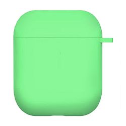 Кобура Silicon Protection Case для Apple AirPods 2018 / 2019 силикон, ярко-зелёный