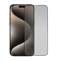 Защитное стекло Mocoll Golden Shield Series Privacy 2.5D для Apple iPhone 15 Pro Max, черная рамка