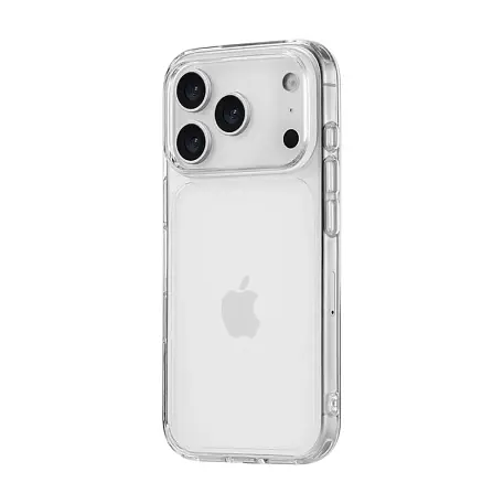 Клип-кейс (накладка) uBear Real Case для Apple iPhone 17 Pro полиуретан, поликарбонат, прозрачный - 2