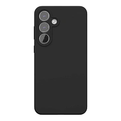 Клип-кейс (накладка) VLP Aster Case Magsafe для Samsung Galaxy S25 FE силикон, поликарбонат, чёрный