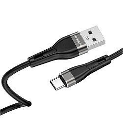 Дата-кабель Borofone BX46 Type-C 1 м, чёрный