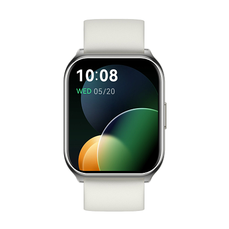 Умные часы Xiaomi Haylou Watch 2 Pro Serial серебристый (белый ремешок) - 2