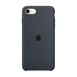 Клип-кейс (накладка) Apple Silicone Case для Apple iPhone SE 2020 / 2022 силикон, Charcoal Gray