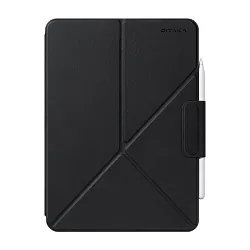 Чехол-книжка Pitaka MagEZ Folio 2 для Apple iPad Air 13" (2024) / iPad Pro 12.9" (2018 / 2022) полиуретан, чёрный