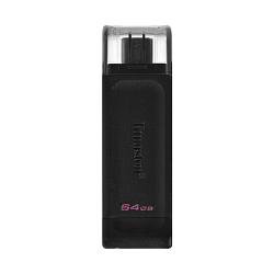 USB-флешка Kingston DataTraveler 70 64 ГБ, чёрный