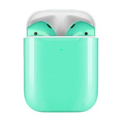 Беспроводные наушники Apple AirPods 2 с зарядным футляром мятный (MV7N2)