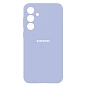 Клип-кейс (накладка) Silicone cover закрытый для Samsung Galaxy A14 силикон, лавандовый
