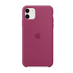 Клип-кейс (накладка) Apple Silicone Case для Apple iPhone 11 силикон, Pomegranate