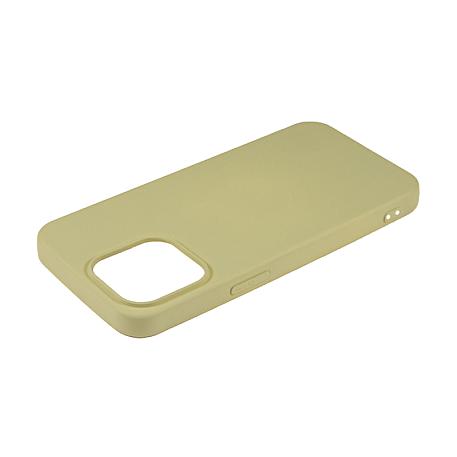Клип-кейс (накладка) Без лого для Apple iPhone 13 Pro силикон, молочный - 4