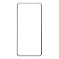 Защитное стекло Borasco Full Glue 2.5D для Samsung Galaxy S24 / S25, черный
