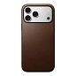 Клип-кейс (накладка) Nomad Modern Leather Case для Apple iPhone 17 Pro Max кожа, коричневый