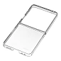 Клип-кейс (накладка) uBear View Case для Samsung Galaxy Z Flip 7 поликарбонат, прозрачный - 2