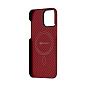 Клип-кейс (накладка) Pitaka MagEZ Case 2 для Apple iPhone 13 Pro Max кевлар (арамид), красный (полоска) - 3