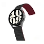Магнитный ремешок Araree Silicone Link для Samsung Watch 20mm силикон черно-красный