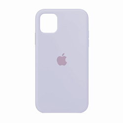 Клип-кейс (накладка) Apple Silicone Case закрытый для Apple iPhone 11 силикон, лиловый