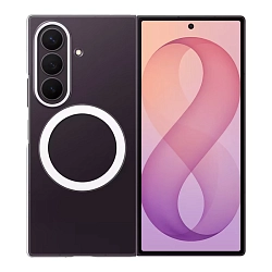 Клип-кейс (накладка) Samsung Clear Magnet Case для Samsung Galaxy Z Fold8 Ultra полиуретан, поликарбонат, прозрачный