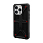 Клип-кейс (накладка) UAG Monarch для Apple iPhone 14 Pro поликарбонат, кевлар, чёрный - 2