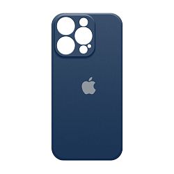 Клип-кейс (накладка) для Apple iPhone 14 Pro силикон, тёмно-синий