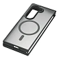 Клип-кейс (накладка) uBear Cloud Mag Case для Samsung Galaxy Z Fold 7 поликарбонат, термополиуретан, затемнённый с чёрной рамкой - 2