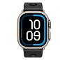 Умные часы Apple Watch Hermes Ultra 3 49mm GPS + Cellular Silver Titanium Case Noir Single Tour Scub'H Diving Strap - 2