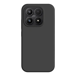 Клип-кейс (накладка) Silicone cover закрытый для Xiaomi 17 силикон, чёрный