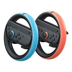 Руль Nintendo Joy-Con 2 Wheel (set of 2) для Nintendo Switch 2 сине-красный