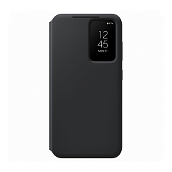 Чехол-книжка Samsung Smart View Wallet Case для Samsung Galaxy S23 полиуретан, поликарбонат, чёрный