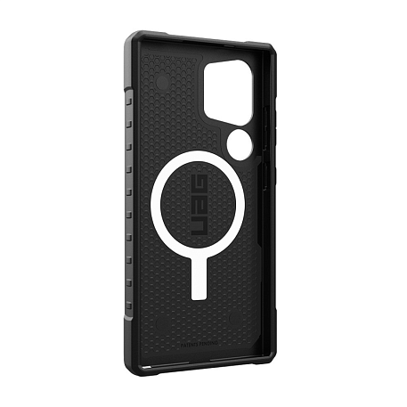 Клип-кейс (накладка) UAG Pathfinder Magsafe для Samsung Galaxy S24 Ultra поликарбонат, чёрный - 4