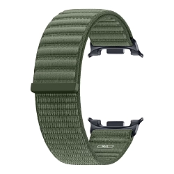 Ремешок Samsung Fabric Band для Samsung Galaxy Watch 8/8 Classic/9 нейлон оливковый (M/L)