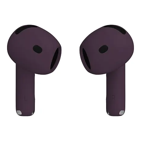 Беспроводные наушники Apple AirPods 4 (ANC) тёмно-фиолетовый матовый (полная покраска) (4007) - 2