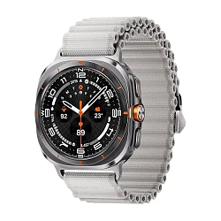Ремешок Trail для Samsung Galaxy Watch Ultra нейлон белый