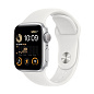 Умные часы Apple Watch SE (2023) 40mm GPS Silver Aluminum Case White Sport Band S/M
